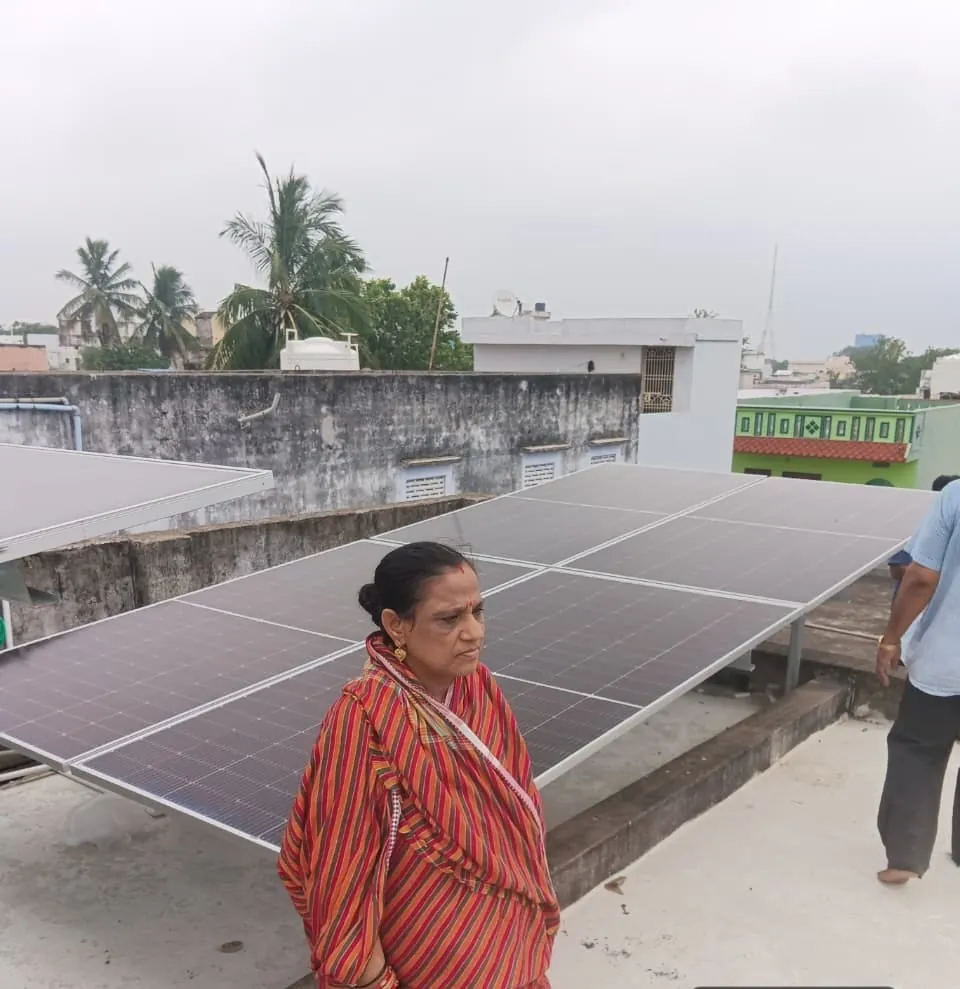 5 kW rooftop solar — urban residential Odisha