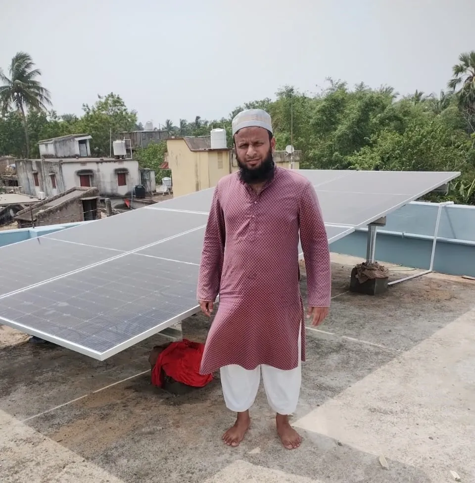 4 kW residential rooftop solar — East India
