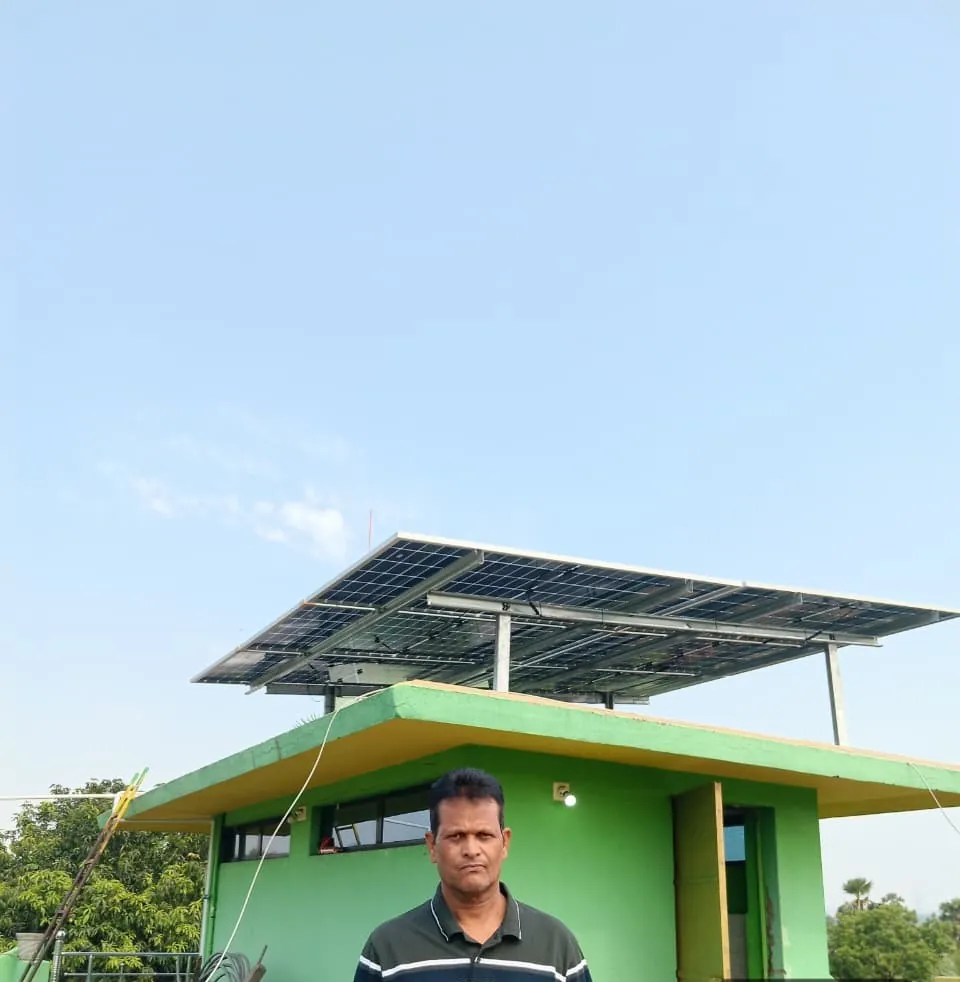 Solar installation for Trilochan Dhal