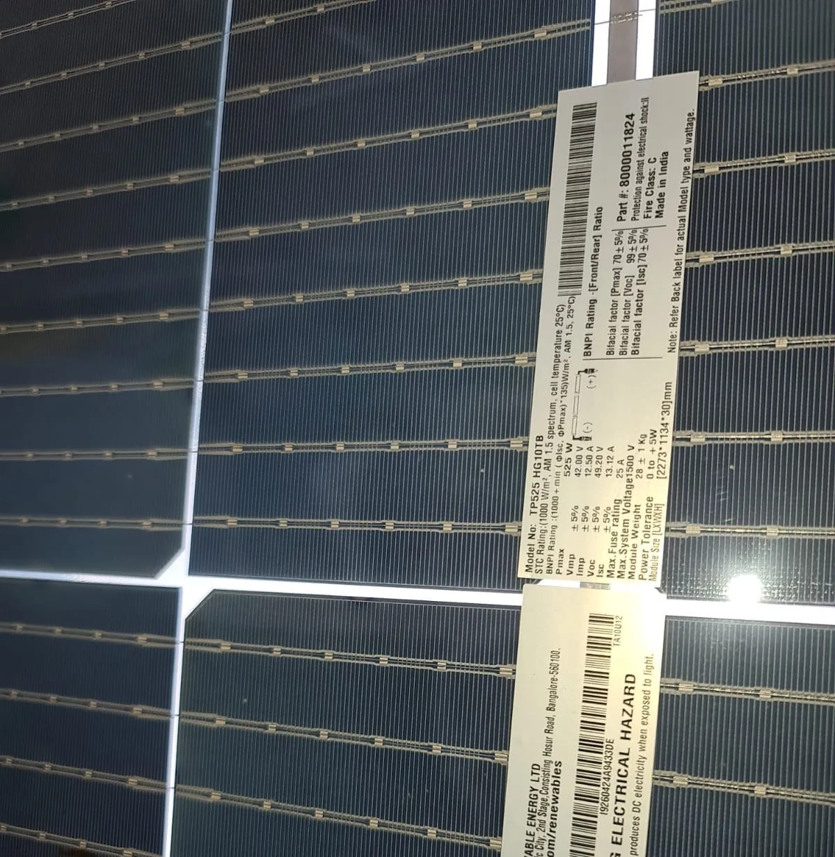 Solar installation site 10