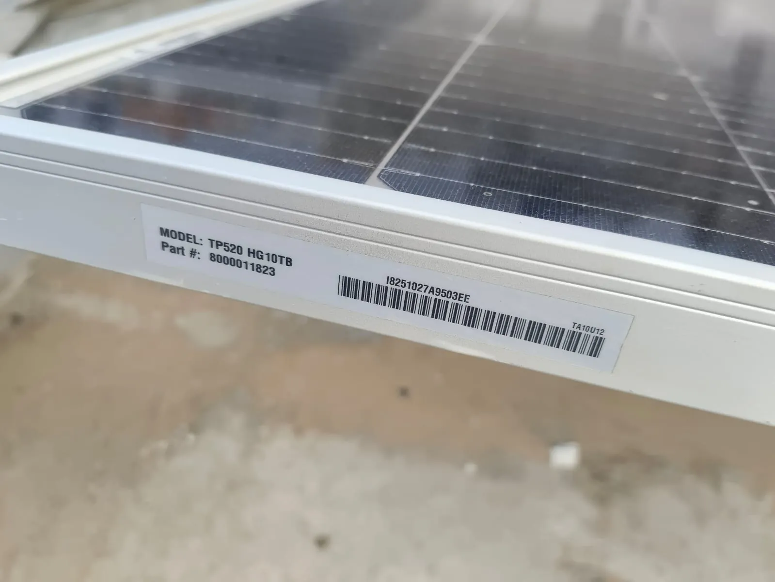 Solar installation site 7